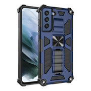 Custodia protettiva magnetica antiurto in TPU + PC con supporto, For Samsung Galaxy S21 FE