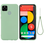 Custodia in silicone liquido per smartphone compatibili