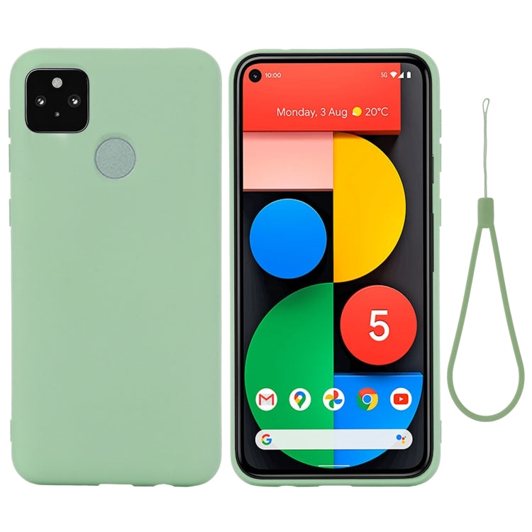 Custodia in silicone liquido per smartphone compatibili