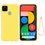 Custodia in silicone liquido per smartphone compatibili