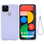 Custodia in silicone liquido per smartphone compatibili