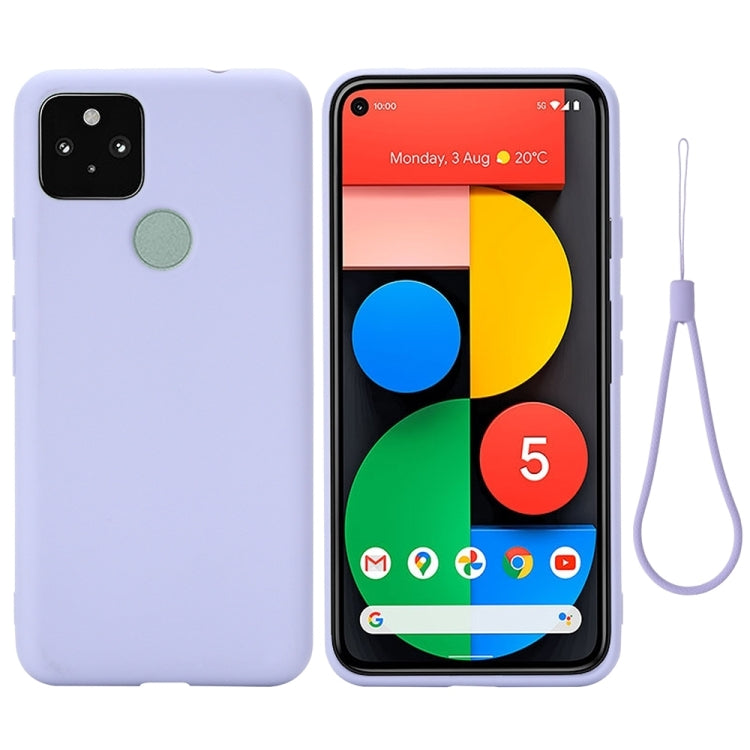 Custodia in silicone liquido per smartphone compatibili