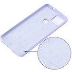 Custodia in silicone liquido per smartphone compatibili