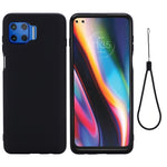 Custodia in silicone liquido per smartphone compatibili