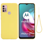 Custodia in silicone liquido per smartphone compatibili