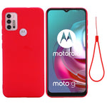 Custodia in silicone liquido per smartphone compatibili