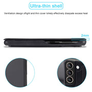 Per Samsung Galaxy S21 FE LC.IMEEKE Custodia in pelle a vibrazione orizzontale Hon Ancient Series con supporto e slot per schede, For Samsung Galaxy S21 FE