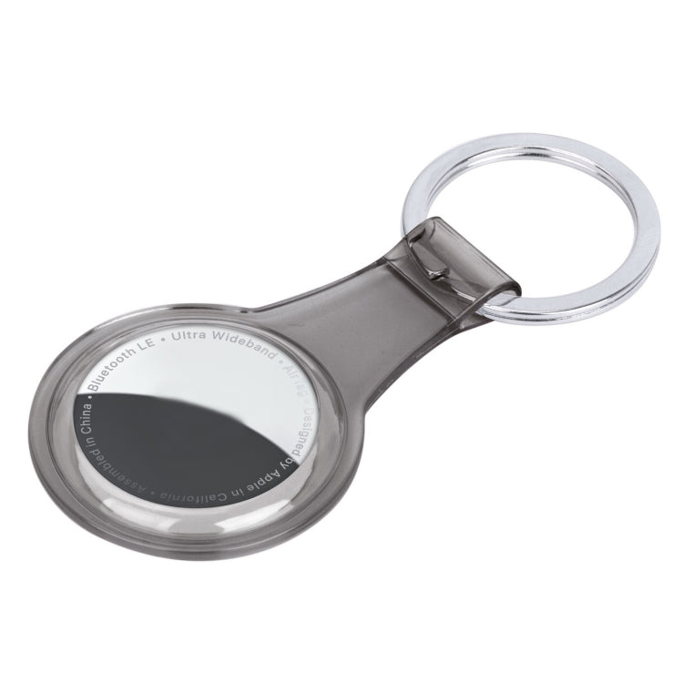 Custodia morbida in TPU trasparente con anello per AirTag Apple