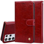 Custodia portafoglio in pelle per Samsung Galaxy S21 Ultra 5G