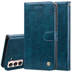 Custodia portafoglio in pelle per Samsung Galaxy S21 Ultra 5G