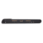 YA098B Custodia in pelle per tastiera Bluetooth con copritastiera tondo in pelle di agnello staccabile con slot per penna e supporto, For iPad Air 5 / 4 10.9 inch 2020 / Pro 11 inch 2020 / 2018                                                           ...