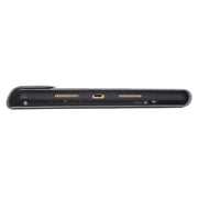 YA098B Custodia in pelle per tastiera Bluetooth con copritastiera tondo in pelle di agnello staccabile con slot per penna e supporto, For iPad Air 5 / 4 10.9 inch 2020 / Pro 11 inch 2020 / 2018                                                           ...