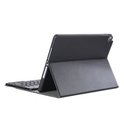 YA098B Custodia in pelle per tastiera Bluetooth con copritastiera tondo in pelle di agnello staccabile con slot per penna e supporto, For iPad Air 5 / 4 10.9 inch 2020 / Pro 11 inch 2020 / 2018                                                           ...