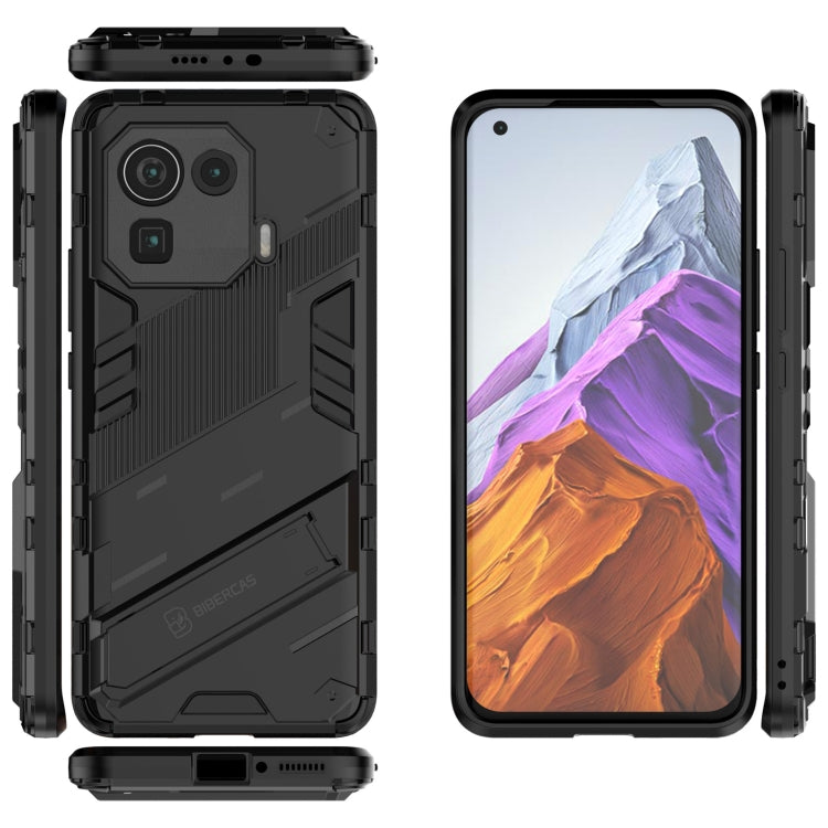 Punk Armor 2 in 1 PC + custodia antiurto in TPU con supporto invisibile, For Xiaomi Mi 11 Pro