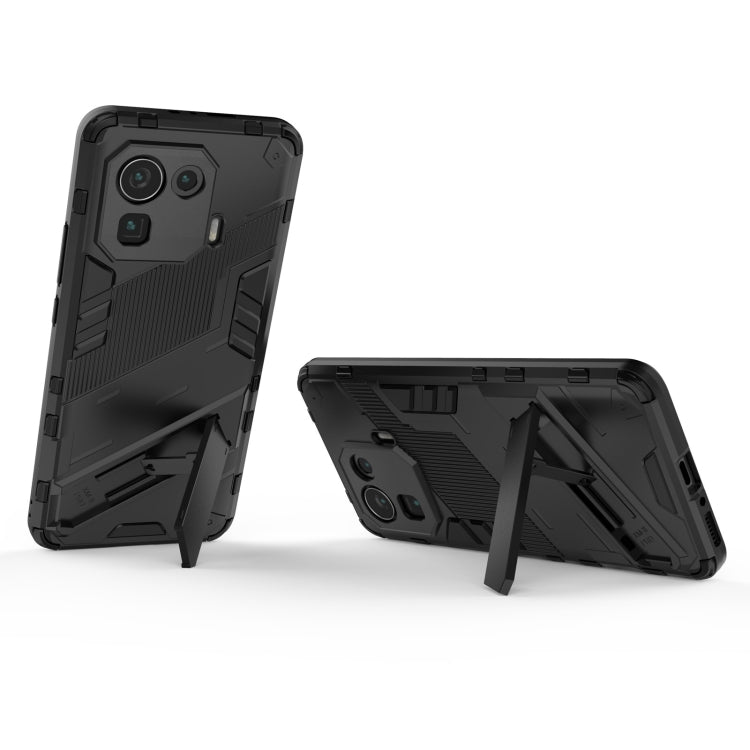 Punk Armor 2 in 1 PC + custodia antiurto in TPU con supporto invisibile, For Xiaomi Mi 11 Pro