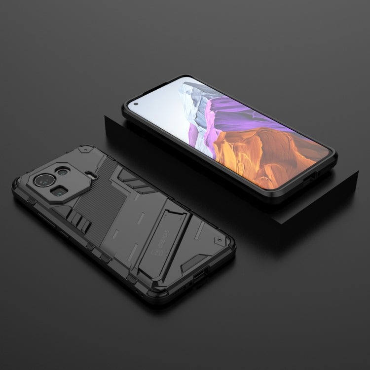 Punk Armor 2 in 1 PC + custodia antiurto in TPU con supporto invisibile, For Xiaomi Mi 11 Pro