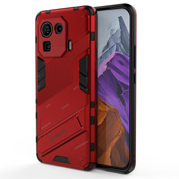 Punk Armor 2 in 1 PC + custodia antiurto in TPU con supporto invisibile, For Xiaomi Mi 11 Pro