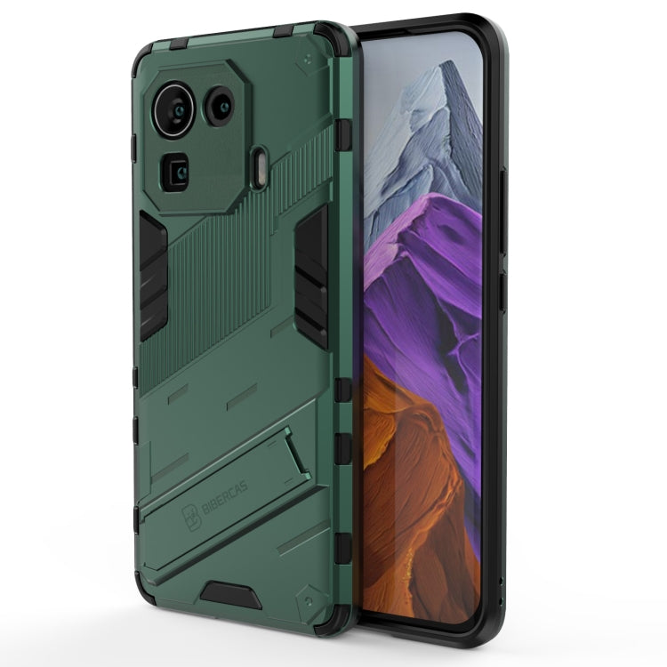 Punk Armor 2 in 1 PC + custodia antiurto in TPU con supporto invisibile, For Xiaomi Mi 11 Pro
