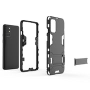 Custodia protettiva antiurto per PC + TPU con supporto nascosto, For OnePlus 9R, For Xiaomi Mi 11 Lite, For Xiaomi Mi 11 Pro