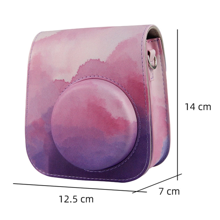 Borsa per fotocamera Painted Series con tracolla per Fujifilm Instax mini 11, For Fujifilm Instax mini 11(Fantasy Cloud), For Fujifilm Instax mini 11(Blue Pastel), For Fujifilm Instax mini 11(Oil Paint)                                                  ...