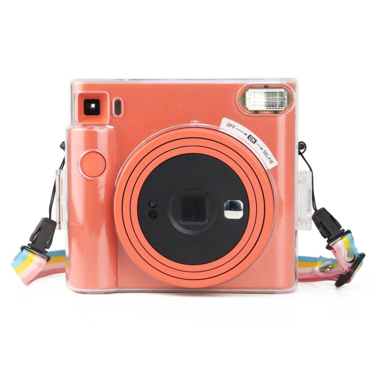 Borsa per fotocamera in cristallo trasparente con tracolla per Fujifilm Instax Square SQ1, For Fujifilm Instax Square SQ1