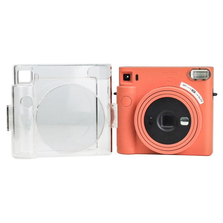 Borsa per fotocamera in cristallo trasparente con tracolla per Fujifilm Instax Square SQ1, For Fujifilm Instax Square SQ1