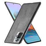 Custodia PC PU effetto coccodrillo per Xiaomi Mi 11 Lite