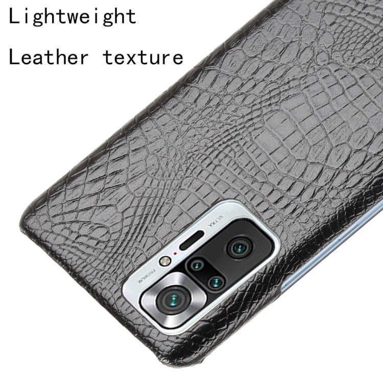 Custodia PC PU effetto coccodrillo per Xiaomi Mi 11 Lite