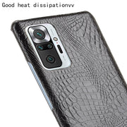 Custodia PC + PU antiurto in coccodrillo, For Xiaomi Redmi Note 10 Pro (India version) / Note 10 Pro Max, For Xiaomi Mi 11 Lite