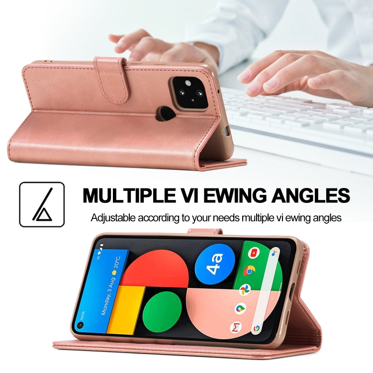 LC.IMEEKE Custodia in pelle a vibrazione orizzontale con struttura in vitello, con supporto, slot per schede e portafoglio, For OPPO Realme C21 / C20, For OPPO A55 5G / A54 4G, For OPPO A72 / A73 / A53 5G