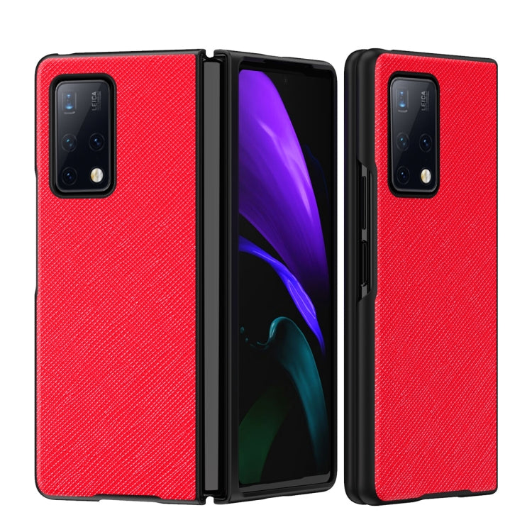 Struttura in pelle + Custodia pieghevole a copertura totale per PC, For Huawei Mate X2