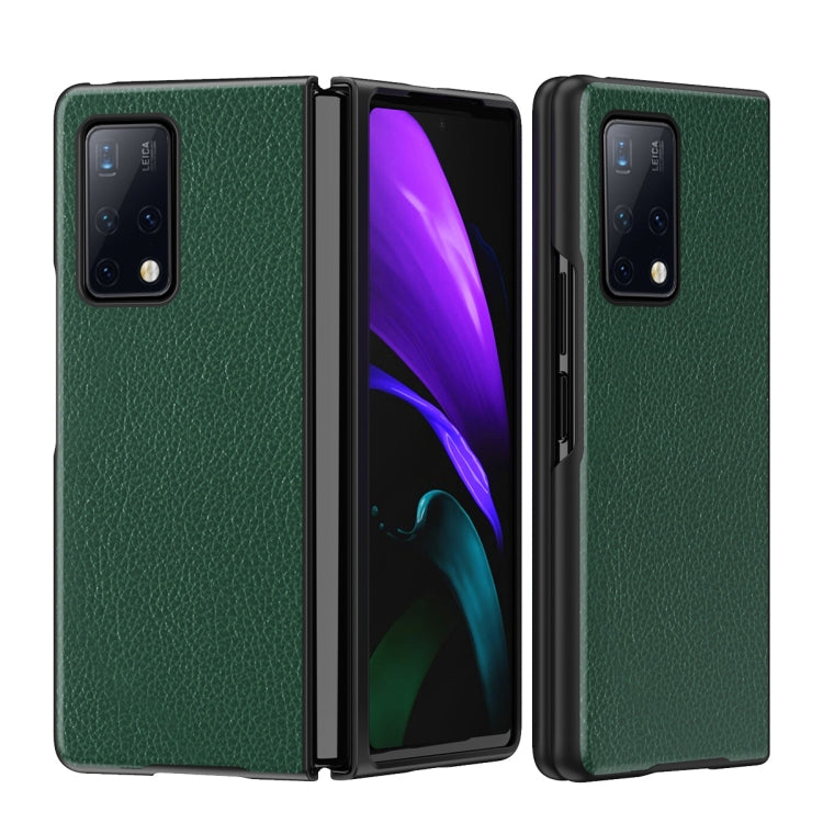 Struttura in pelle + Custodia pieghevole a copertura totale per PC, For Huawei Mate X2
