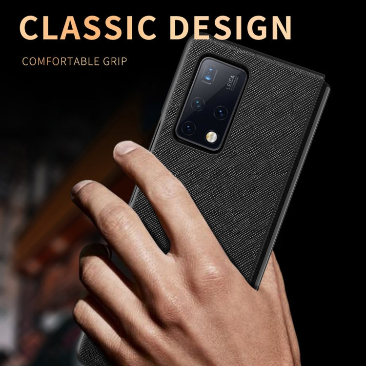 Struttura in pelle + Custodia pieghevole a copertura totale per PC, For Huawei Mate X2