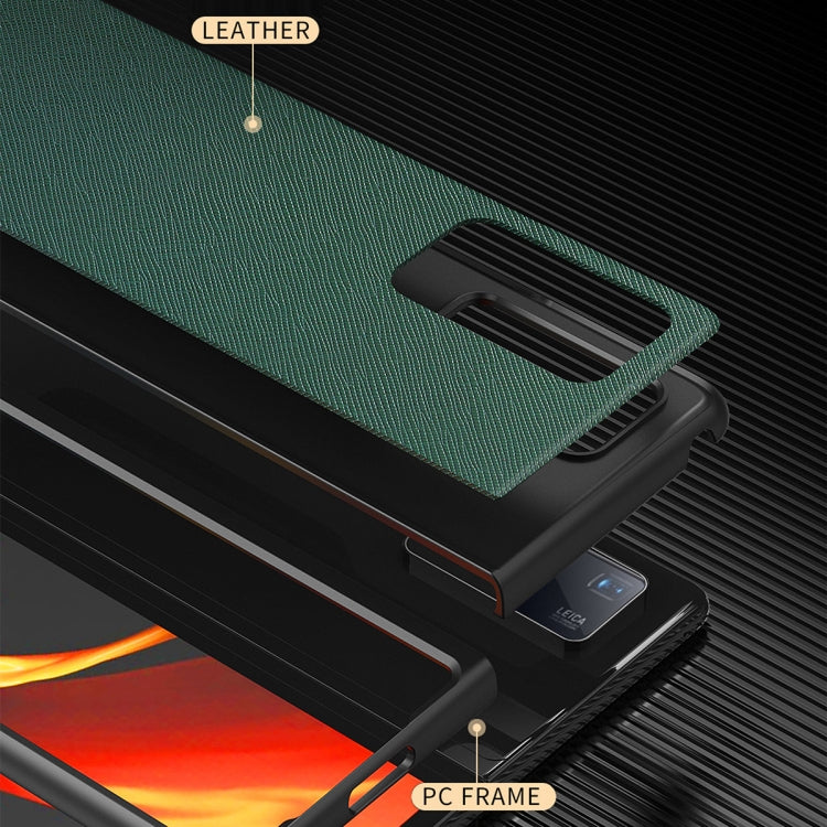 Struttura in pelle + Custodia pieghevole a copertura totale per PC, For Huawei Mate X2