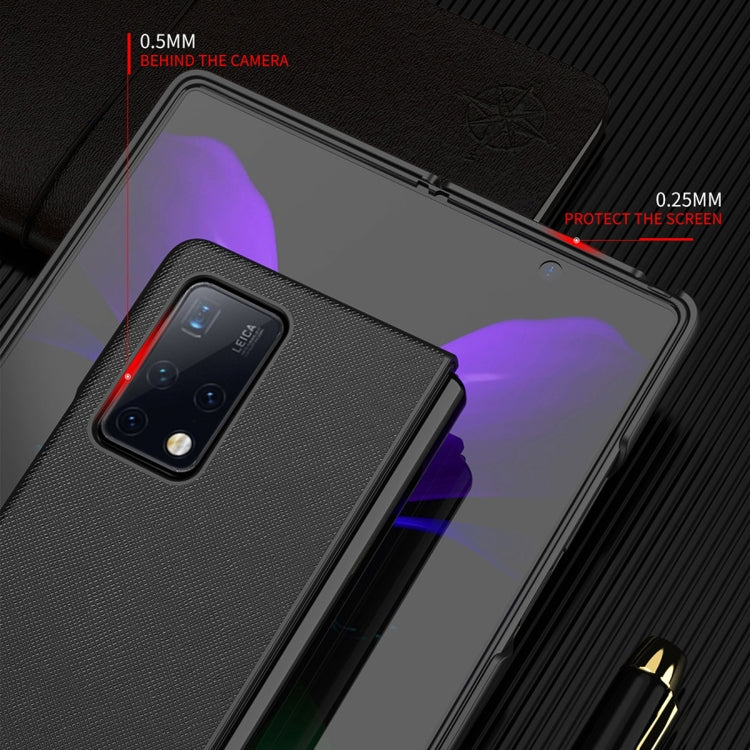 Struttura in pelle + Custodia pieghevole a copertura totale per PC, For Huawei Mate X2