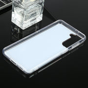 Custodia per telefono a specchio con placcatura di lusso in TPU + acrilico, For Samsung Galaxy S21 Ultra 5G, For Samsung Galaxy S21 5G, For Samsung Galaxy S21+ 5G