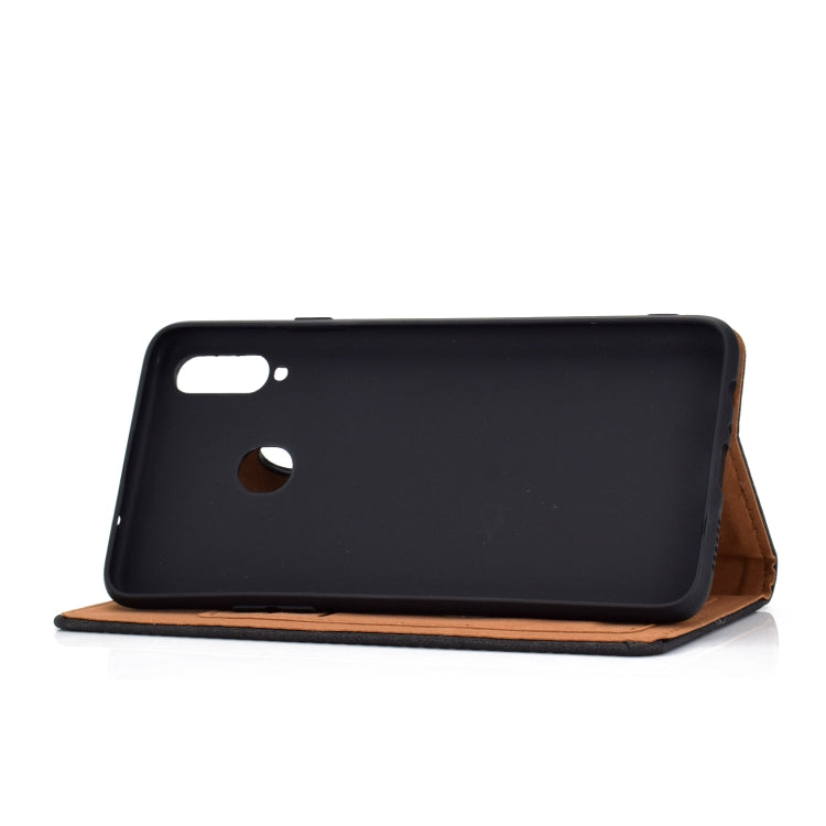 Custodia portafoglio in pelle per Samsung Galaxy A50