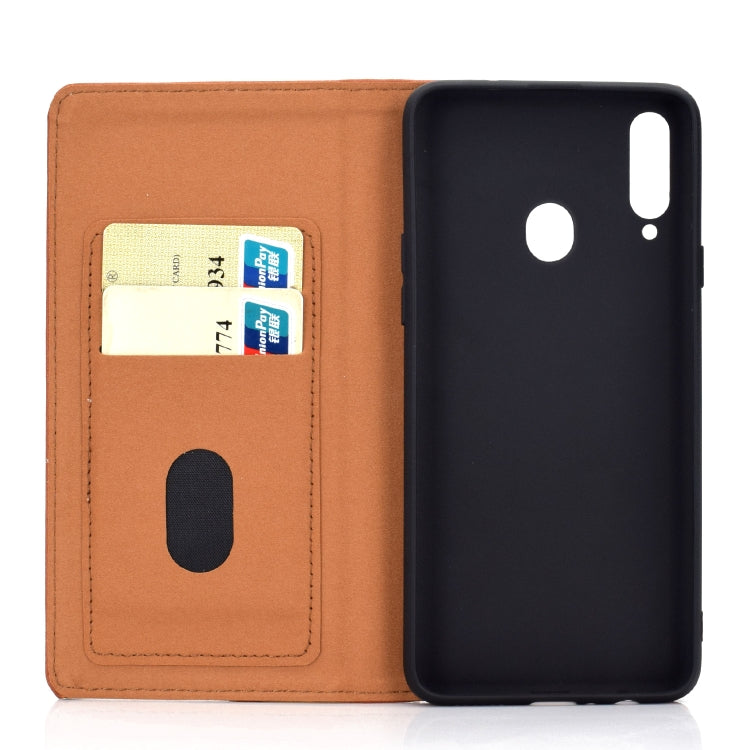 Custodia portafoglio in pelle per Samsung Galaxy A50