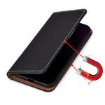 Custodia portafoglio in pelle per Samsung Galaxy A50