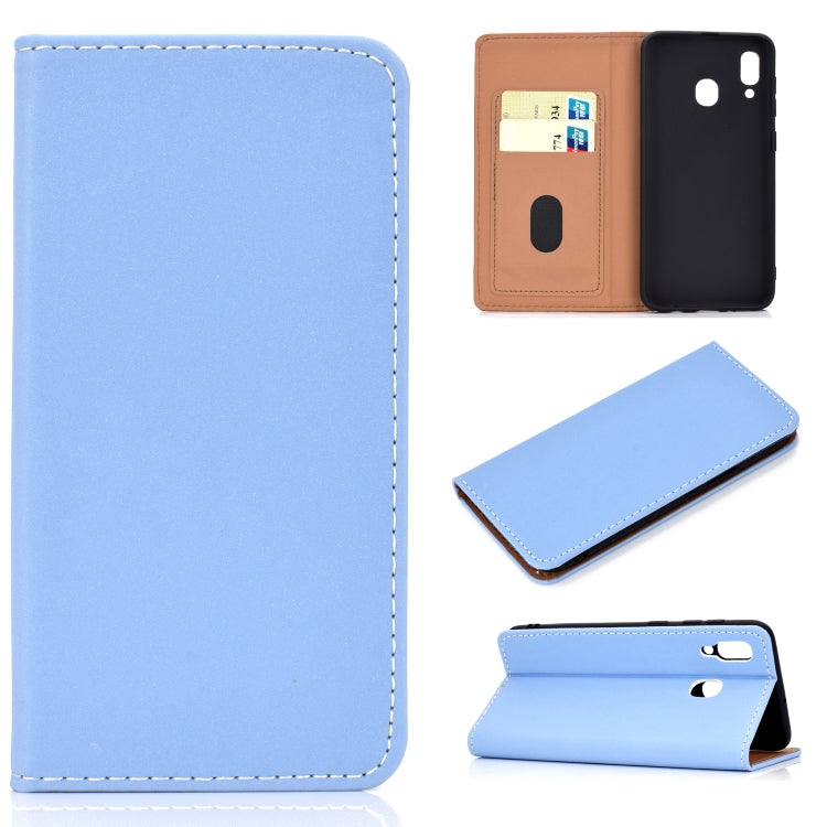 Custodia portafoglio in pelle per Samsung Galaxy A50