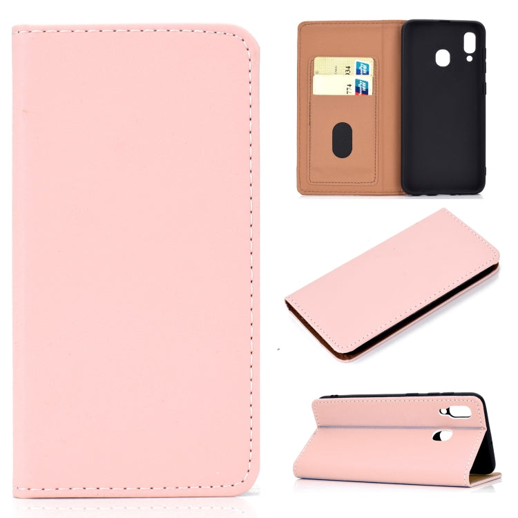 Custodia portafoglio in pelle per Samsung Galaxy A50