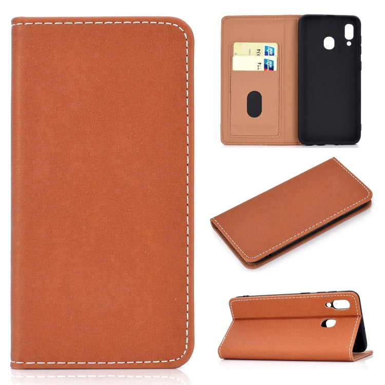 Custodia portafoglio in pelle per Samsung Galaxy A50