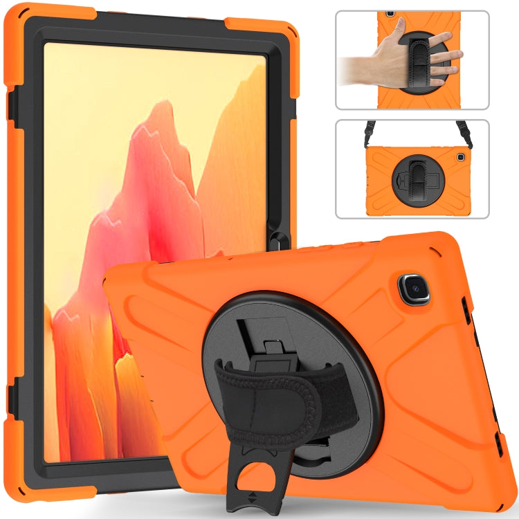Custodia silicone antiurto con tracolla per Galaxy Tab A7
