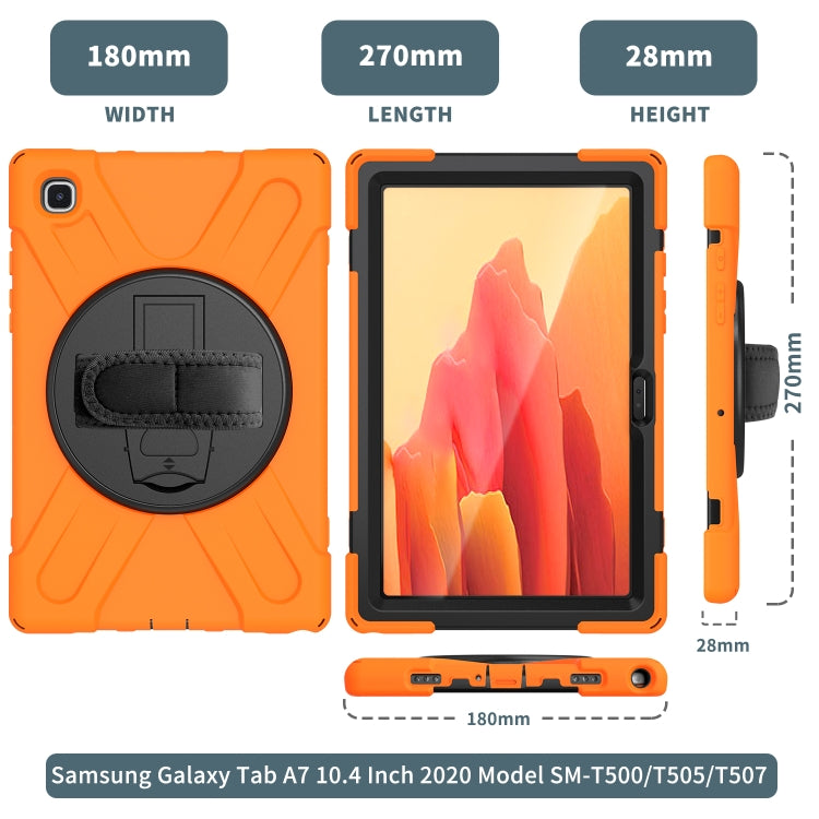 Custodia protettiva in silicone con cinturino per Galaxy Tab A 8
