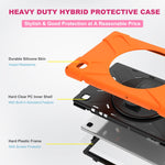 Custodia protettiva in silicone con cinturino per Galaxy Tab A 8