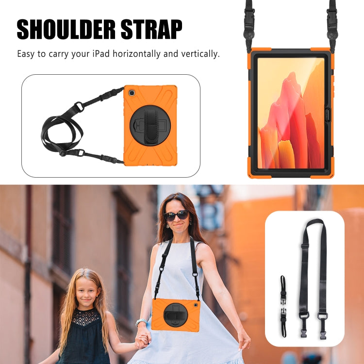 Custodia protettiva in silicone con cinturino per Galaxy Tab A 8