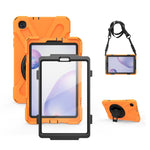 Custodia protettiva in silicone con cinturino per Galaxy Tab A 8