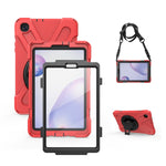 Custodia protettiva in silicone con cinturino per Galaxy Tab A 8