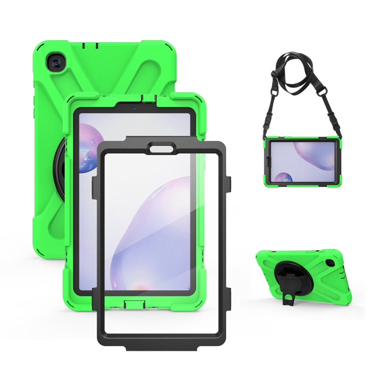 Custodia protettiva in silicone con cinturino per Galaxy Tab A 8