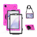 Custodia protettiva in silicone con cinturino per Galaxy Tab A 8